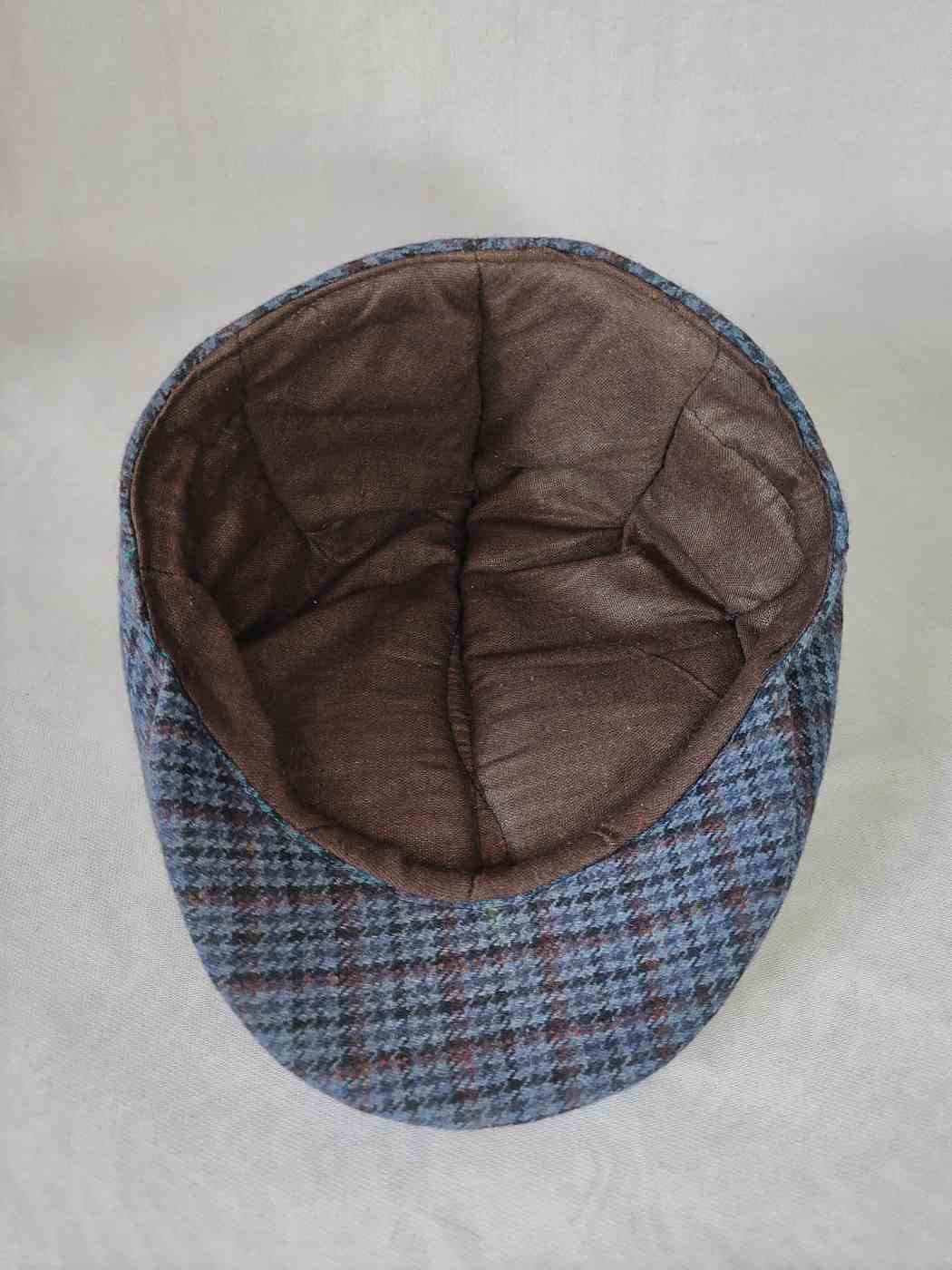 Office or Golf Cap | Blue Stripes Flat Hat