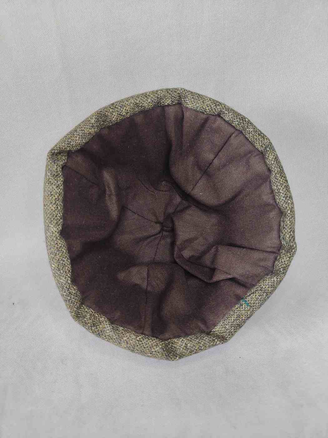Brownish Textured Wool Skull Cap | Beanie | Docker Hat