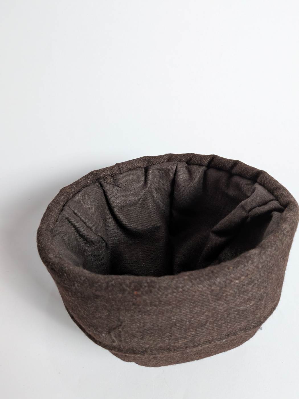 Wool Dark Brown Beanie Cap | Docker Hat