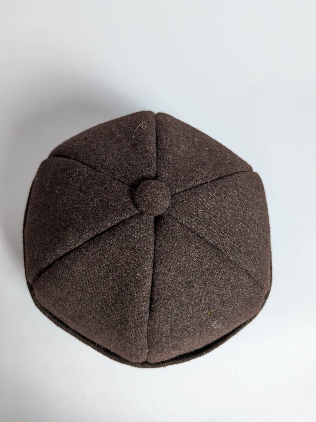 Wool Dark Brown Beanie Cap | Docker Hat