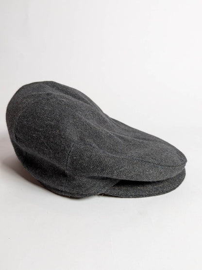 Flat Cap Dark Grey | Golf or Office Cap – Lightweight