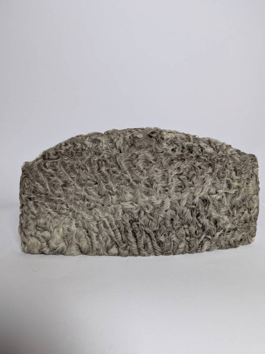 Premium Natural Color Karakul Cap | Vintage Fur Topi | Winter Men’s Hat | Handmade Jinnah Cap | Traditional Wool Hat