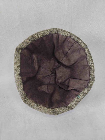 Brownish Textured Wool Skull Cap | Beanie | Docker Hat