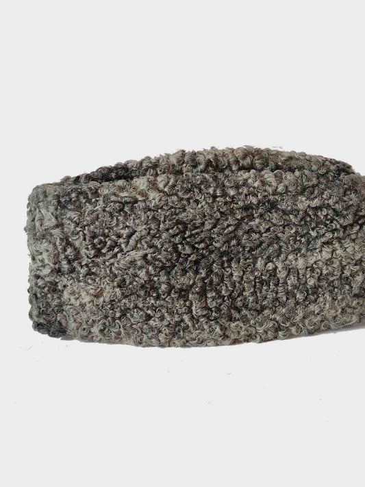 Grey Karakul Cap | Traditional Wool Hat | Handmade Jinnah Cap | Winter Men’s Hat | Vintage Fur Style Topi